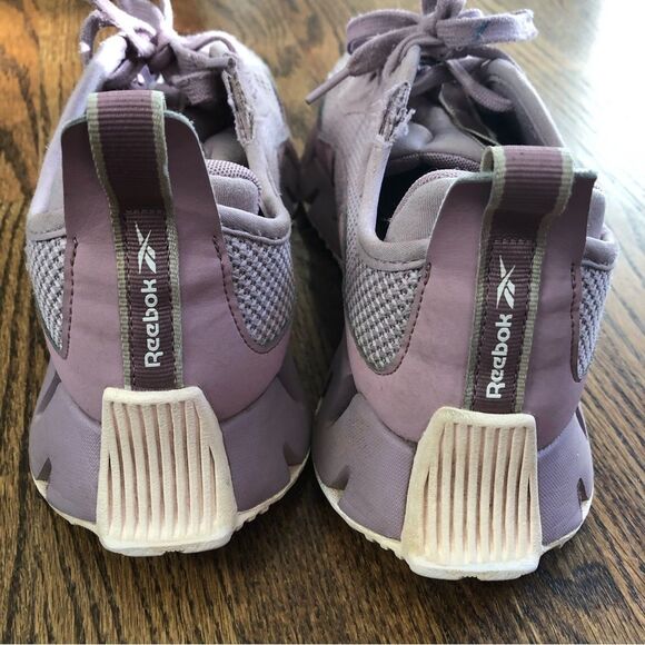 Reebok Zig Dynamica light purple/pink running show‎ woman’s size 8.5 - Picture 3 of 8